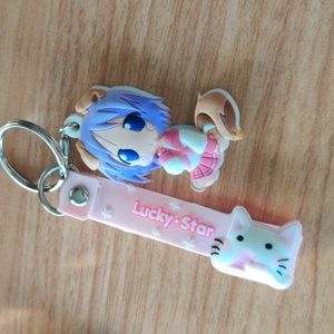 Lucky Star Anime Tsukasa keychain